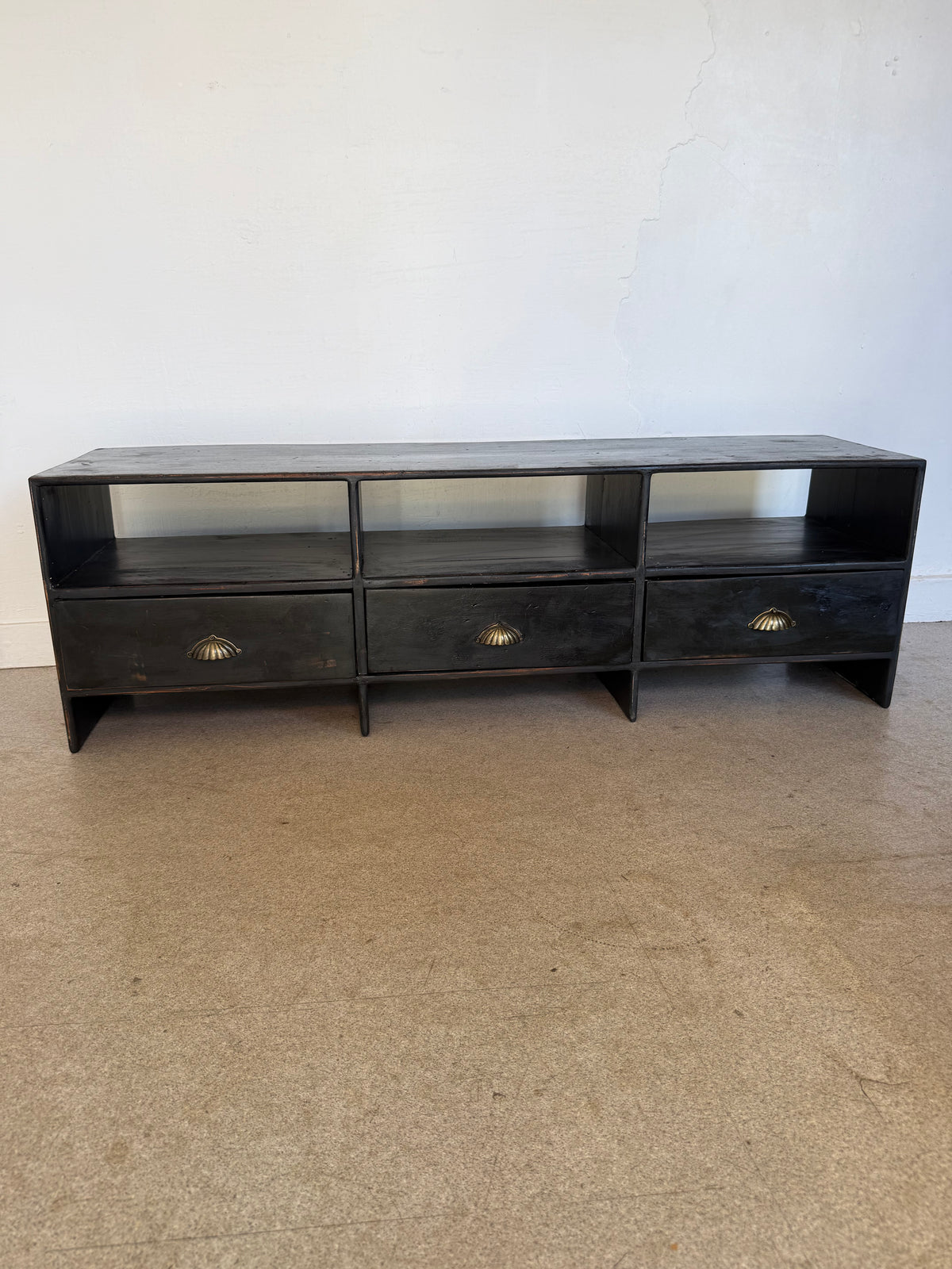 Meuble bas de métier vintage enfilade buffet meuble tv