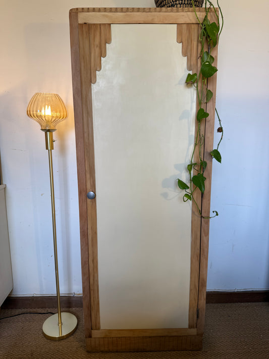 Armoire bonnetière art déco vintage