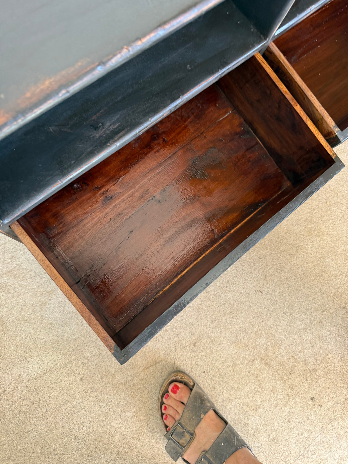 Meuble bas de métier vintage enfilade buffet meuble tv
