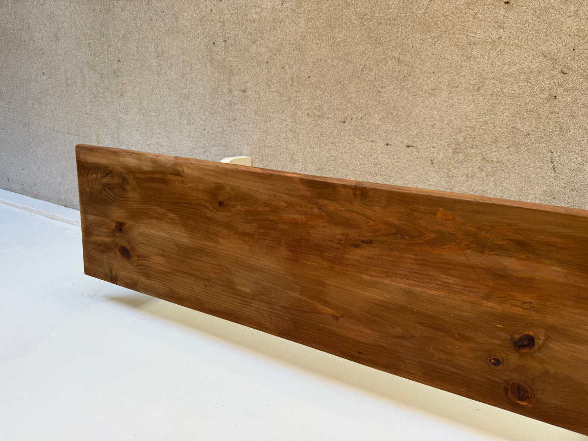 Banc de ferme vintage bois massif
