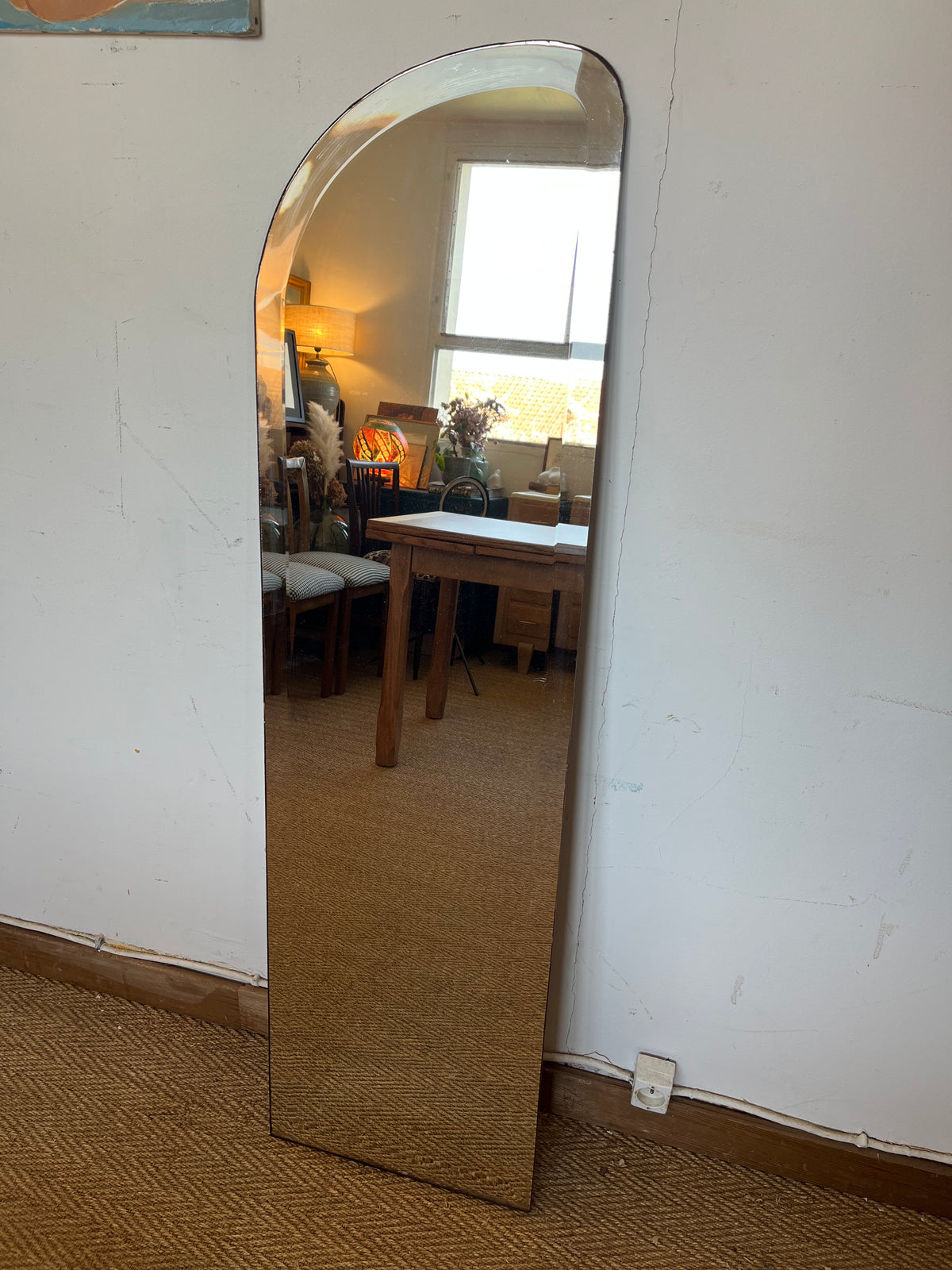 Miroir ancien biseauté