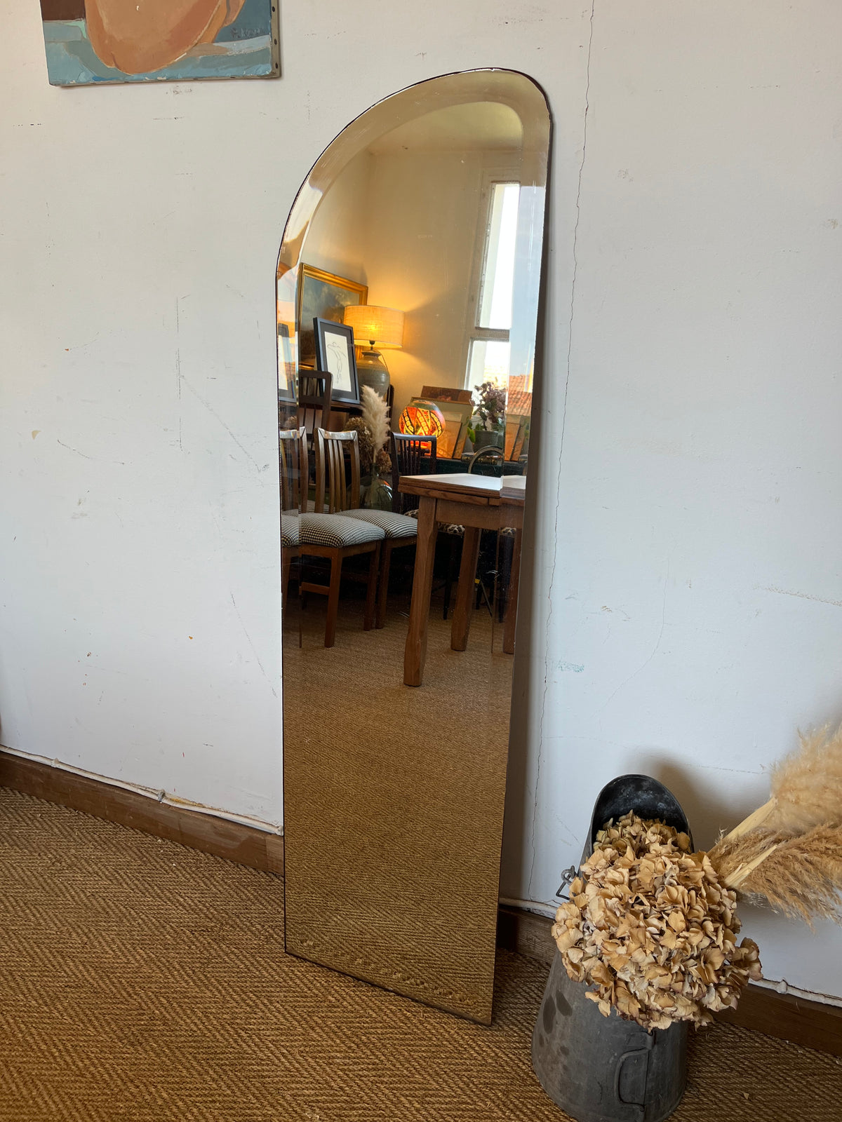 Miroir ancien biseauté
