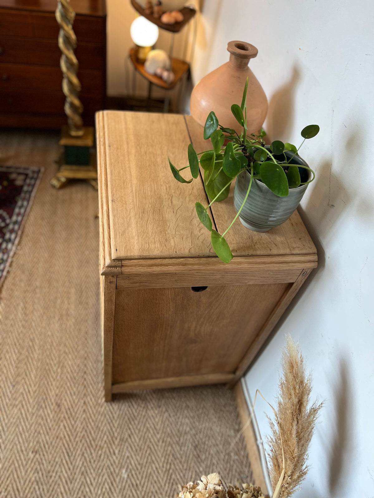 Confiturier art déco en bois