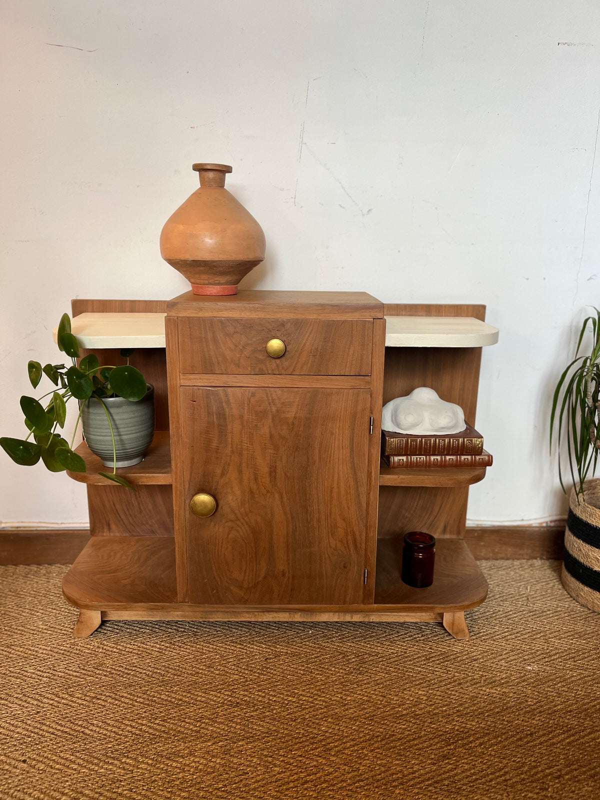 Petit buffet meuble de rangement art déco