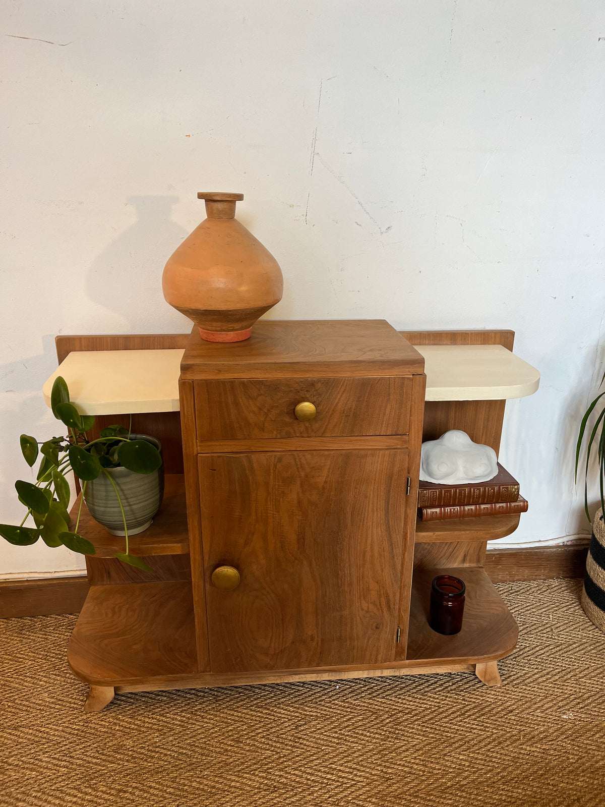 Petit buffet meuble de rangement art déco