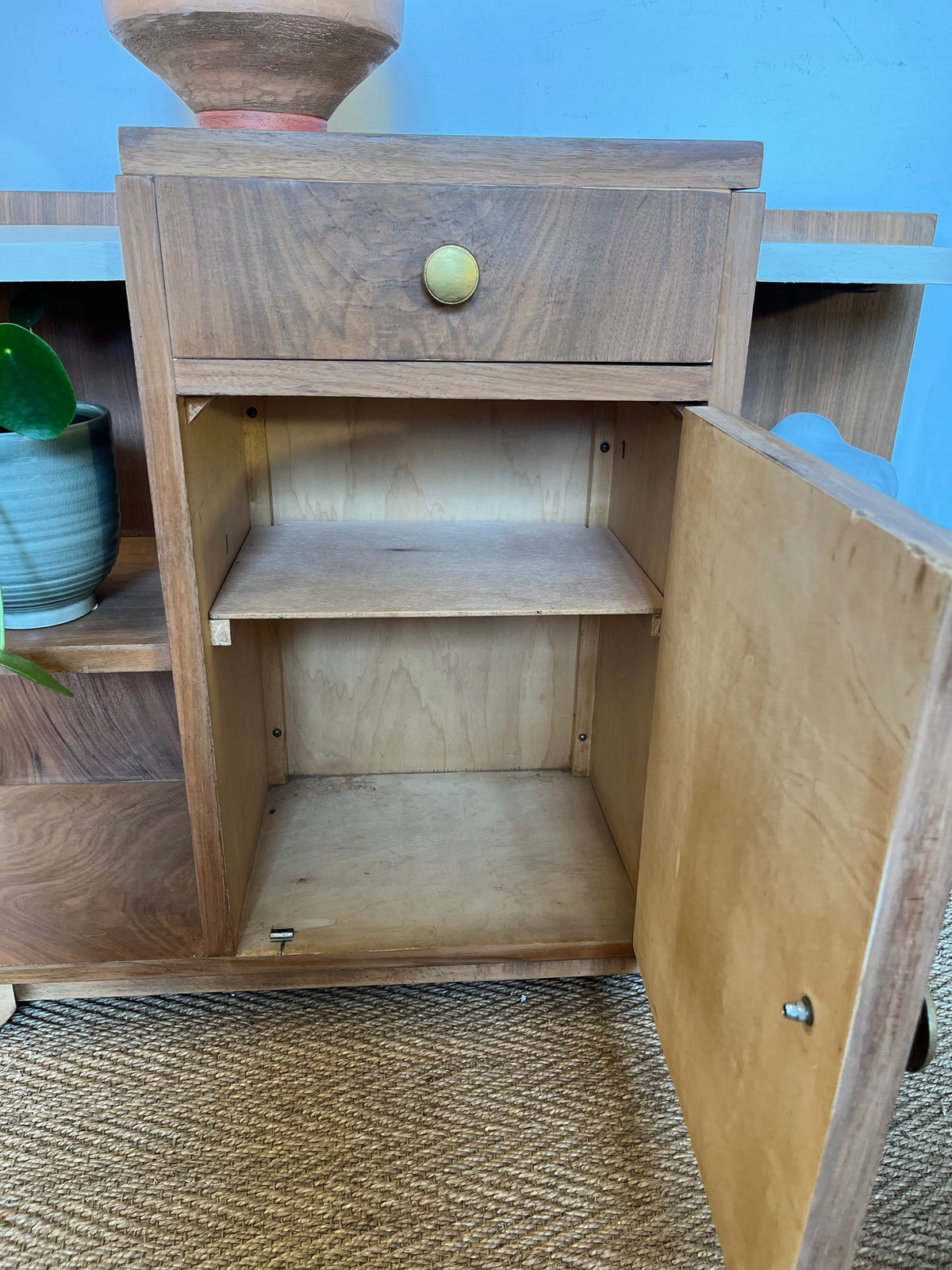 Petit buffet meuble de rangement art déco