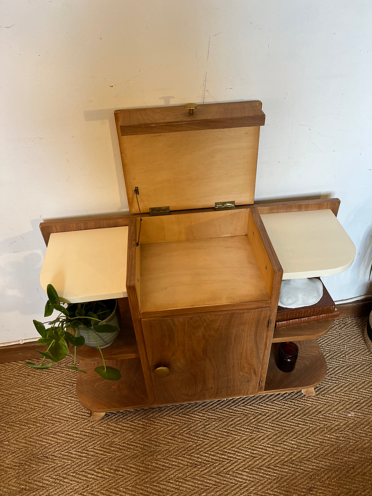 Petit buffet meuble de rangement art déco