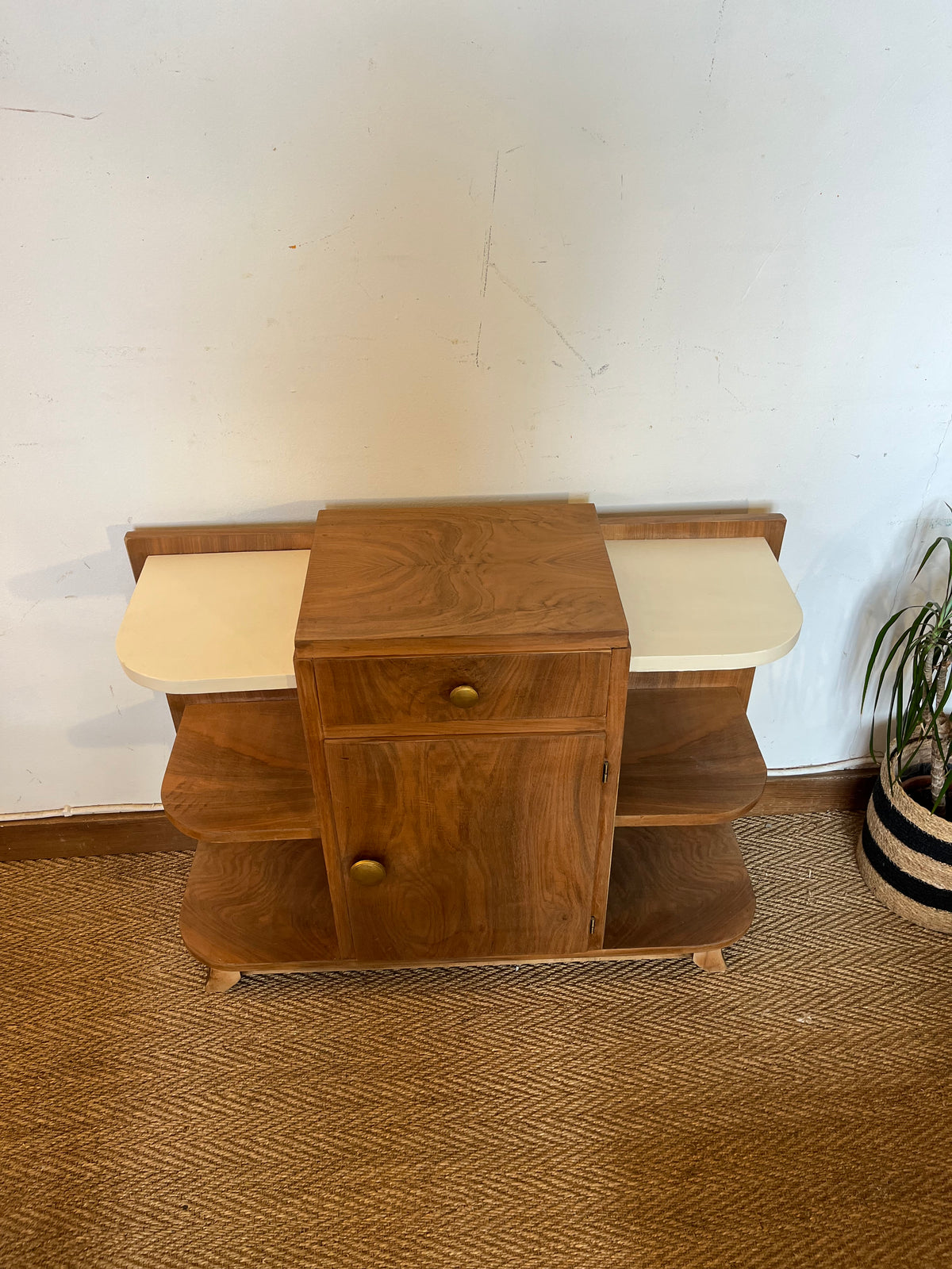 Petit buffet meuble de rangement art déco