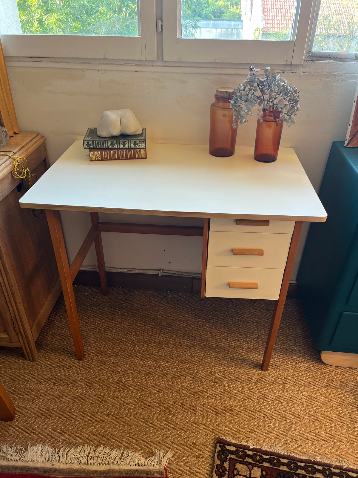 Bureau vintage restauré
