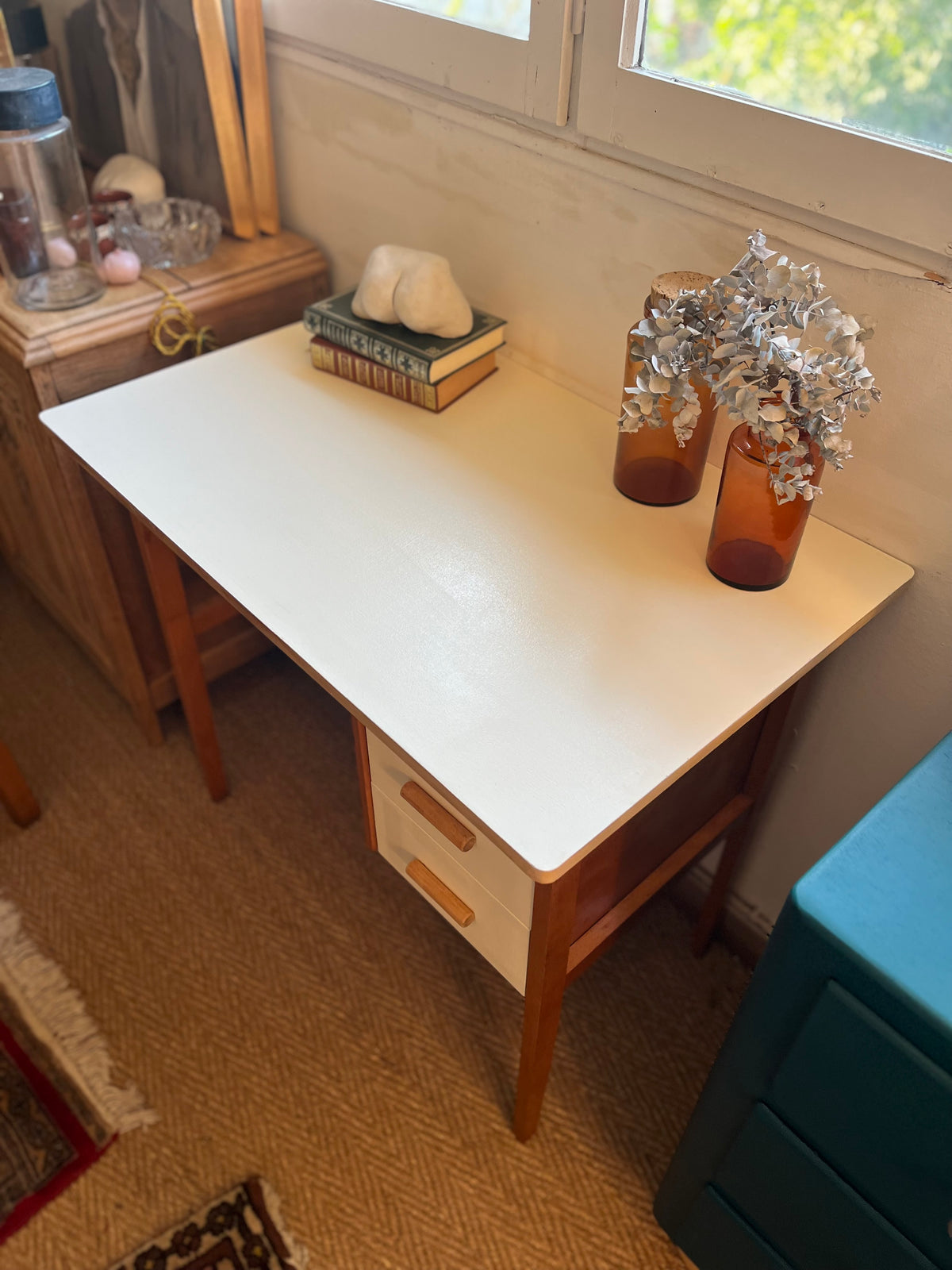 Bureau vintage restauré