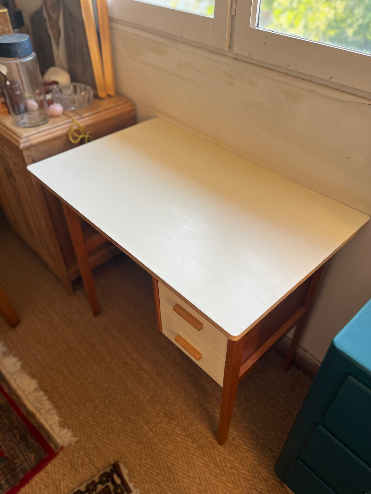 Bureau vintage restauré